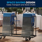 Plastic Folding Chair - 650LB Weight Capacity - Event Chair
