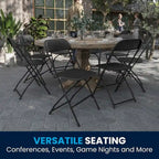 Plastic Folding Chair - 650LB Weight Capacity - Event Chair