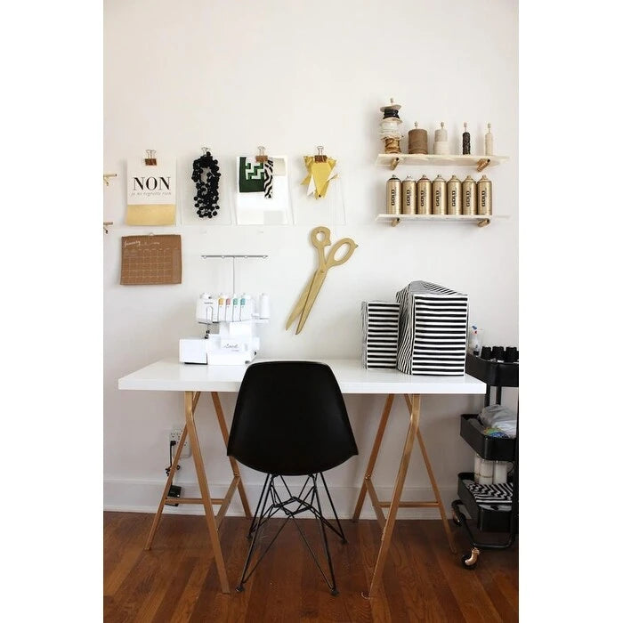 Modern Matte Plastic Accent Dining Chair with Black Wire Chrome Legs