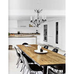 Modern Matte Plastic Accent Dining Chair with Black Wire Chrome Legs