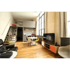Modern Matte Plastic Accent Dining Chair with Black Wire Chrome Legs