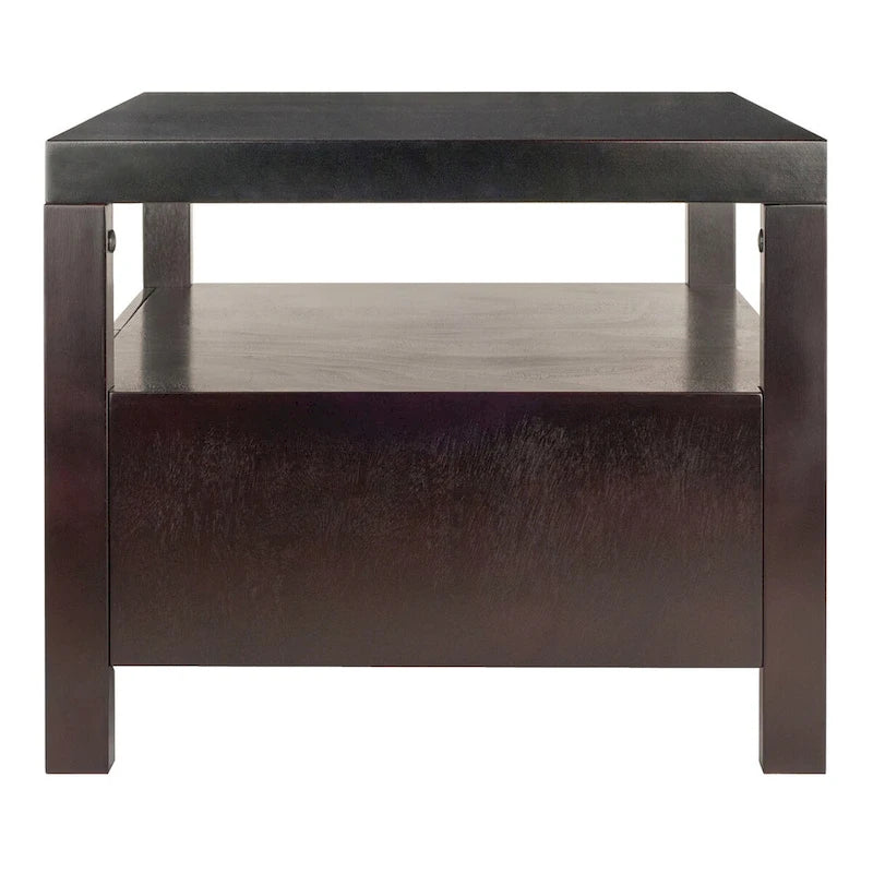 Espresso Coffee Table, 40.16 x 22.83 x 18.35