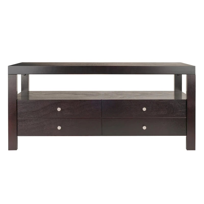 Espresso Coffee Table, 40.16 x 22.83 x 18.35