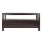 Espresso Coffee Table, 40.16 x 22.83 x 18.35