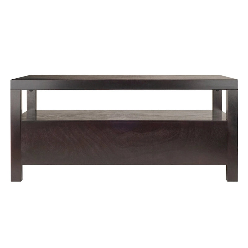 Espresso Coffee Table, 40.16 x 22.83 x 18.35
