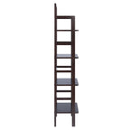 Aiden Baker's Rack, Narrow, Coffee - 14.72 x 13.86 x 70.71 inches
