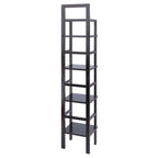 Aiden Baker's Rack, Narrow, Coffee - 14.72 x 13.86 x 70.71 inches