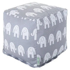 Indoor Square Ottoman Pouf Cube