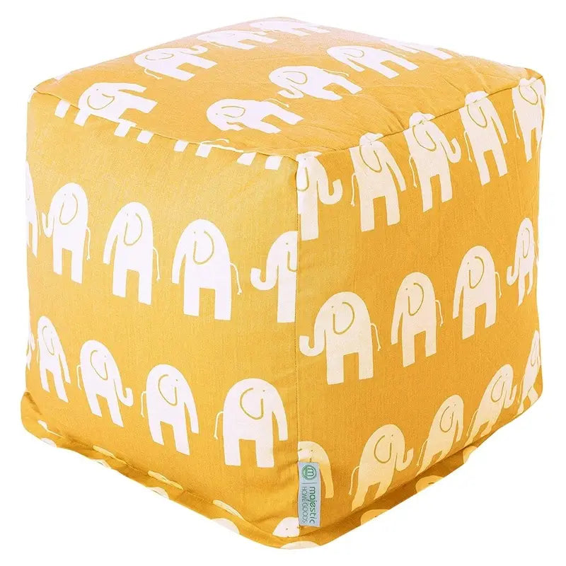 Indoor Square Ottoman Pouf Cube