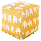 Indoor Square Ottoman Pouf Cube