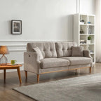 3-Seater Fabric Sofa for Living Room
