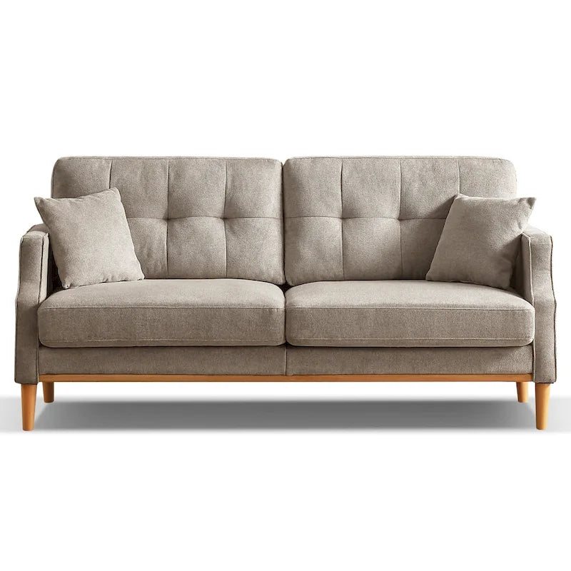 3-Seater Fabric Sofa for Living Room