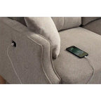 3-Seater Fabric Sofa for Living Room
