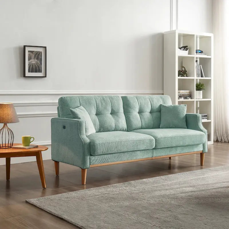 3-Seater Fabric Sofa for Living Room