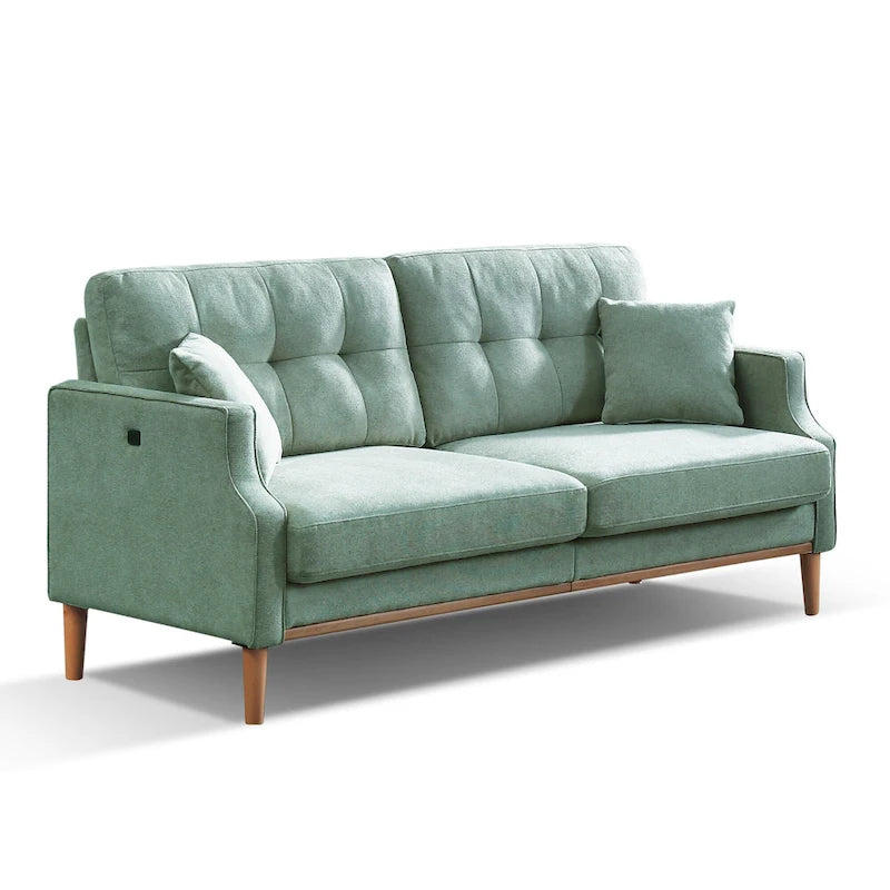 3-Seater Fabric Sofa for Living Room