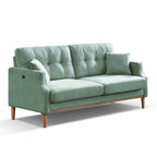 3-Seater Fabric Sofa for Living Room
