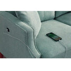 3-Seater Fabric Sofa for Living Room