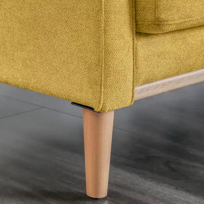 3-Seater Fabric Sofa for Living Room