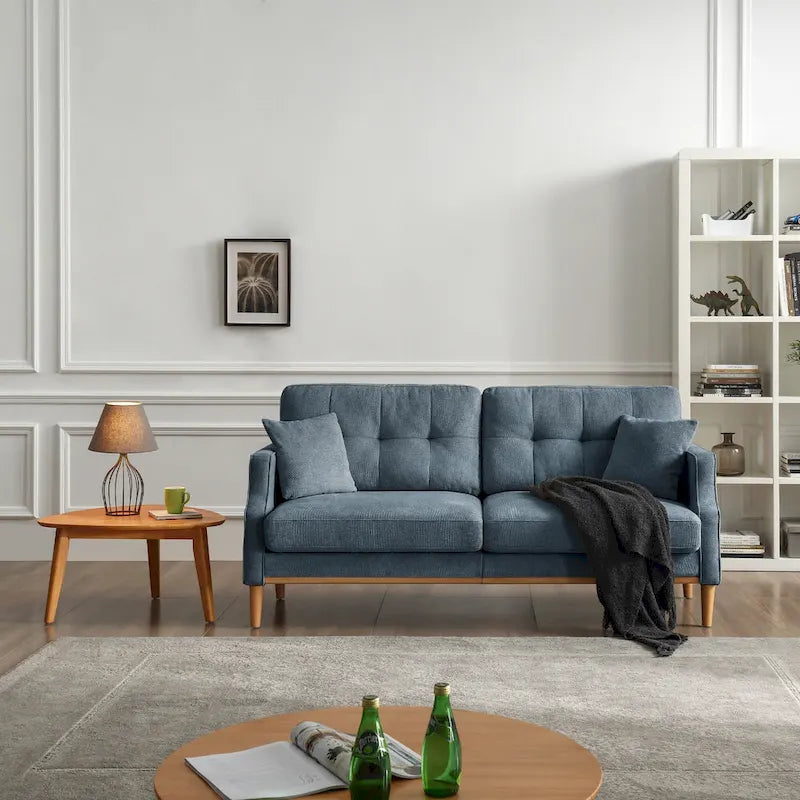 3-Seater Fabric Sofa for Living Room