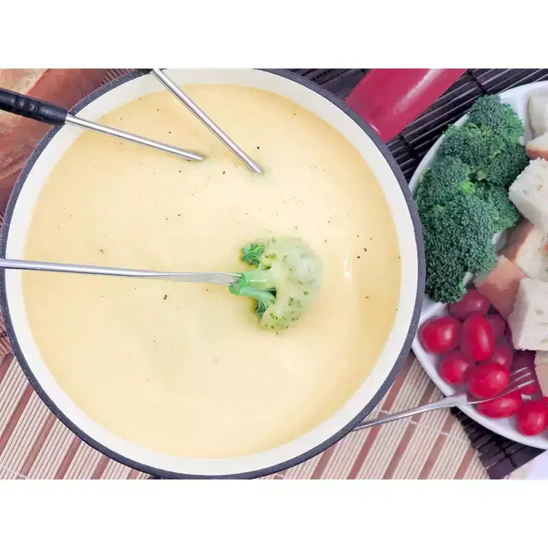 Service à fondue en fonte 9 pièces Lugano de Swissmar