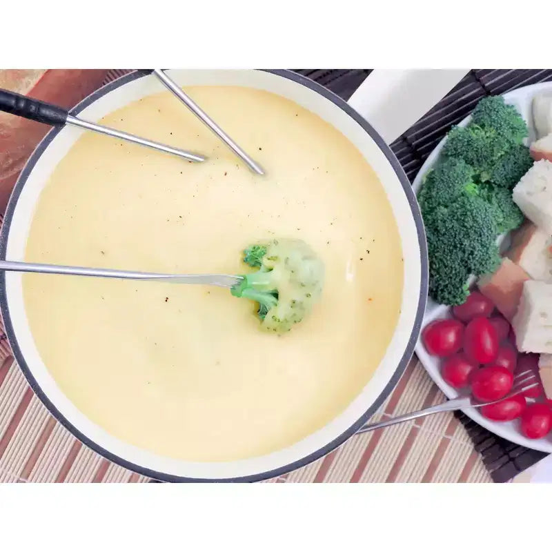 Service à fondue en fonte 9 pièces Lugano de Swissmar