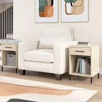 Living Room End Table with Drawer and Lower Shelf