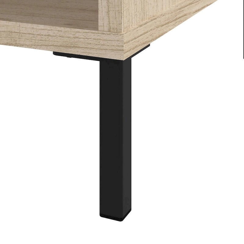 Living Room End Table with Drawer and Lower Shelf