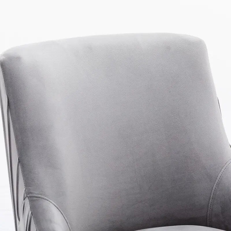 Modern Glam Tufted Velvet Upholstered Dining Chair