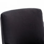Modern Glam Tufted Velvet Upholstered Dining Chair