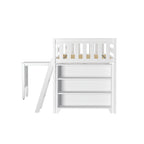 Twin Size Low Loft Bed