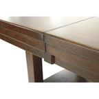 Medium Brown Counter Height Dining Table
