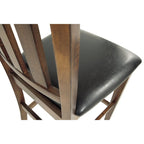 Medium Brown Counter Height Dining Table
