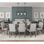 Extendable Dining Table with Extension Leaf
