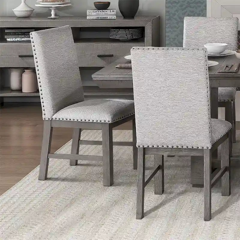 Extendable Dining Table with Extension Leaf
