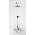 Square Wood Coat and Hat Stand
