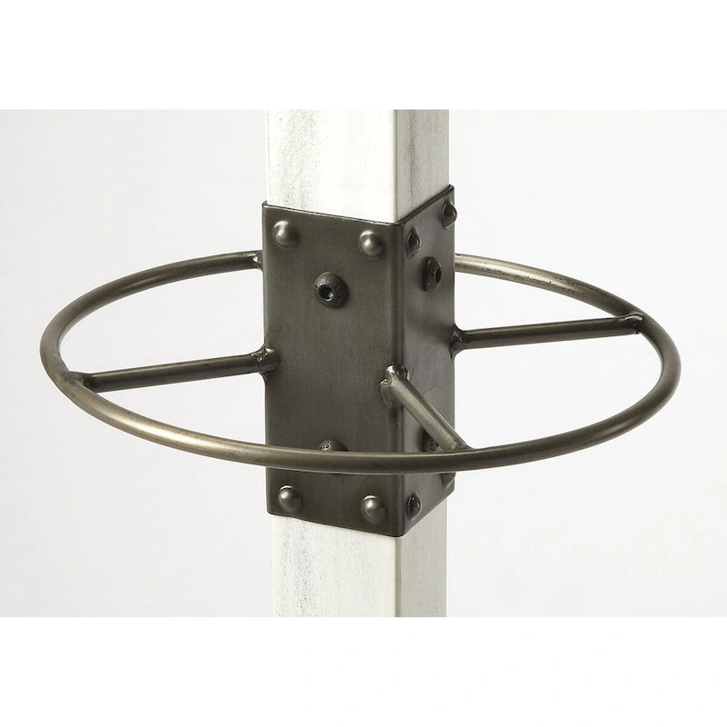 Square Wood Coat and Hat Stand