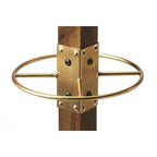 Square Wood Coat and Hat Stand
