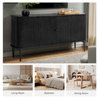Franz Modern 63Wide Sideboard with adjustable shelf by HULALA HOME