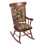 Jumbo Cabernet Red Rocking Chair Seat and Back Cushion
