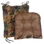 Jumbo Cabernet Red Rocking Chair Seat and Back Cushion