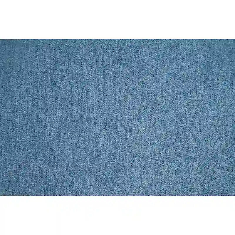 Blue Chenille U-Shaped Sectional Sofa with Chaise
