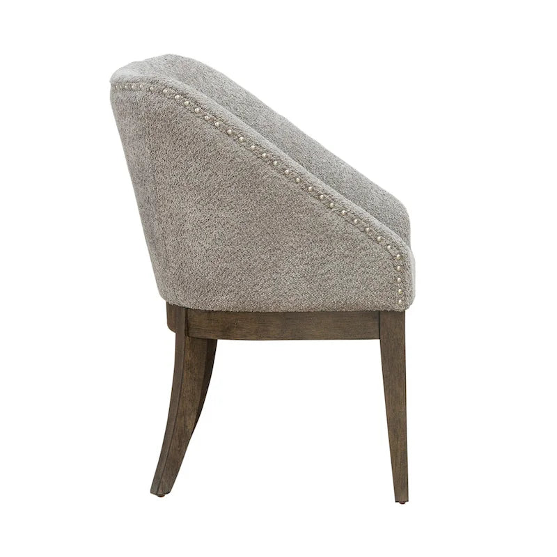Satin Espresso Pedestal Dining Table
